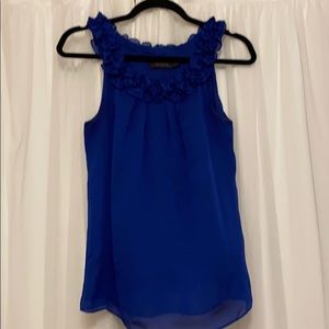 The Limited Ruffle neckline top